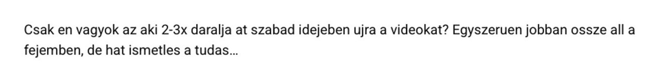 Tag véleménye a közösségről